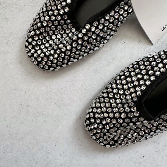 Mango Rhinestone Ballerina Flats - Picture 5 of 7